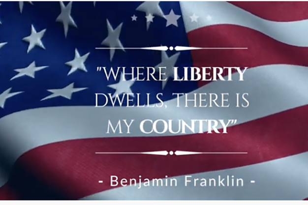 Where liberty dwells there is my country