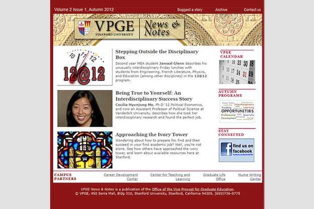 email newsletter sample